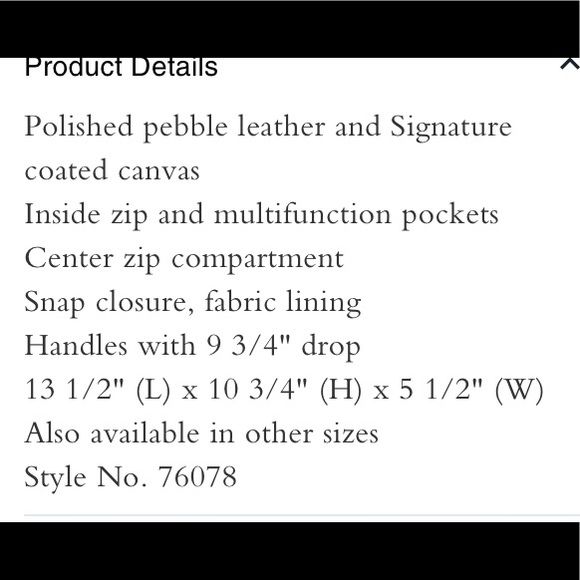 - Coach Dalton 31 with Signature Canvas Blocking EUC - Picture 9 of 9